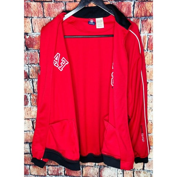 VTG Atlanta Falcons Gridiron Classics Reebok NFL Embroidered Zip Up Jacket 2XL - Picture 7 of 8